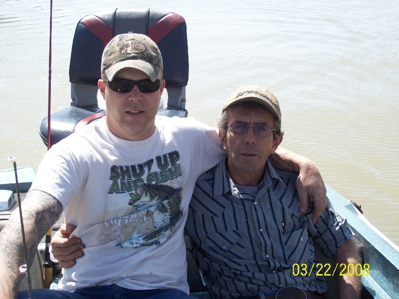 fishing with my dad